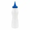 SALSERO OLAS BLANCO DE PLASTICO 500 ML ALFA HOGAR