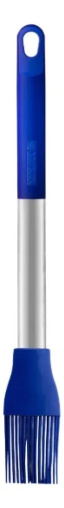 PINCEL DE COCINA AZUL DE SILICONAA 27.5CM SOLID