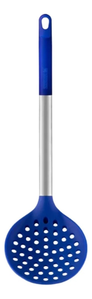 ESPUMADERA DE SILICONA AZUL 32 X 6 X 2 CM SOLID