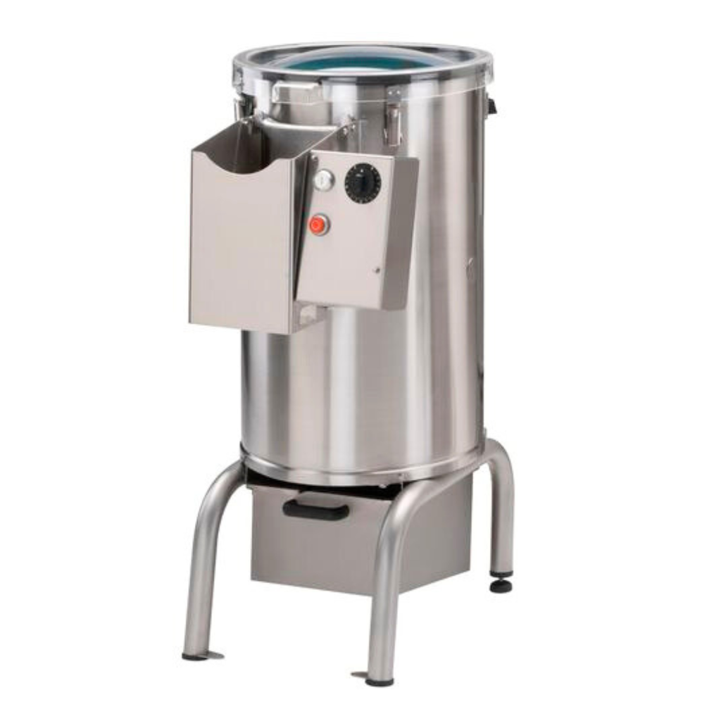PELADOR DE PAPAS INDUSTRIAL DE ACERO INOXIDABLE 10KG 72X58X48CM SENZANI