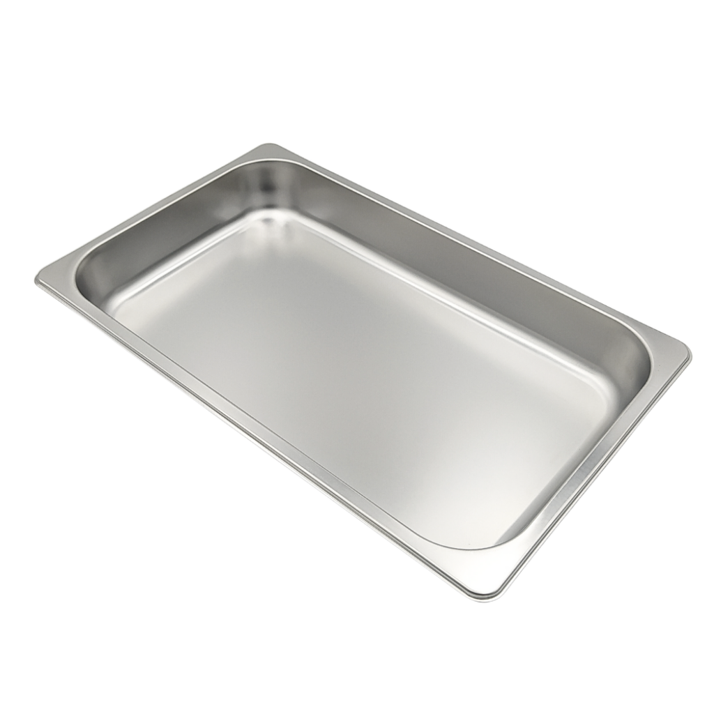 BANDEJA GASTRONOMICA DE 1/2 EN ACERO INOXIDABLE DE 32,4X26,4X10 CM MEITAL