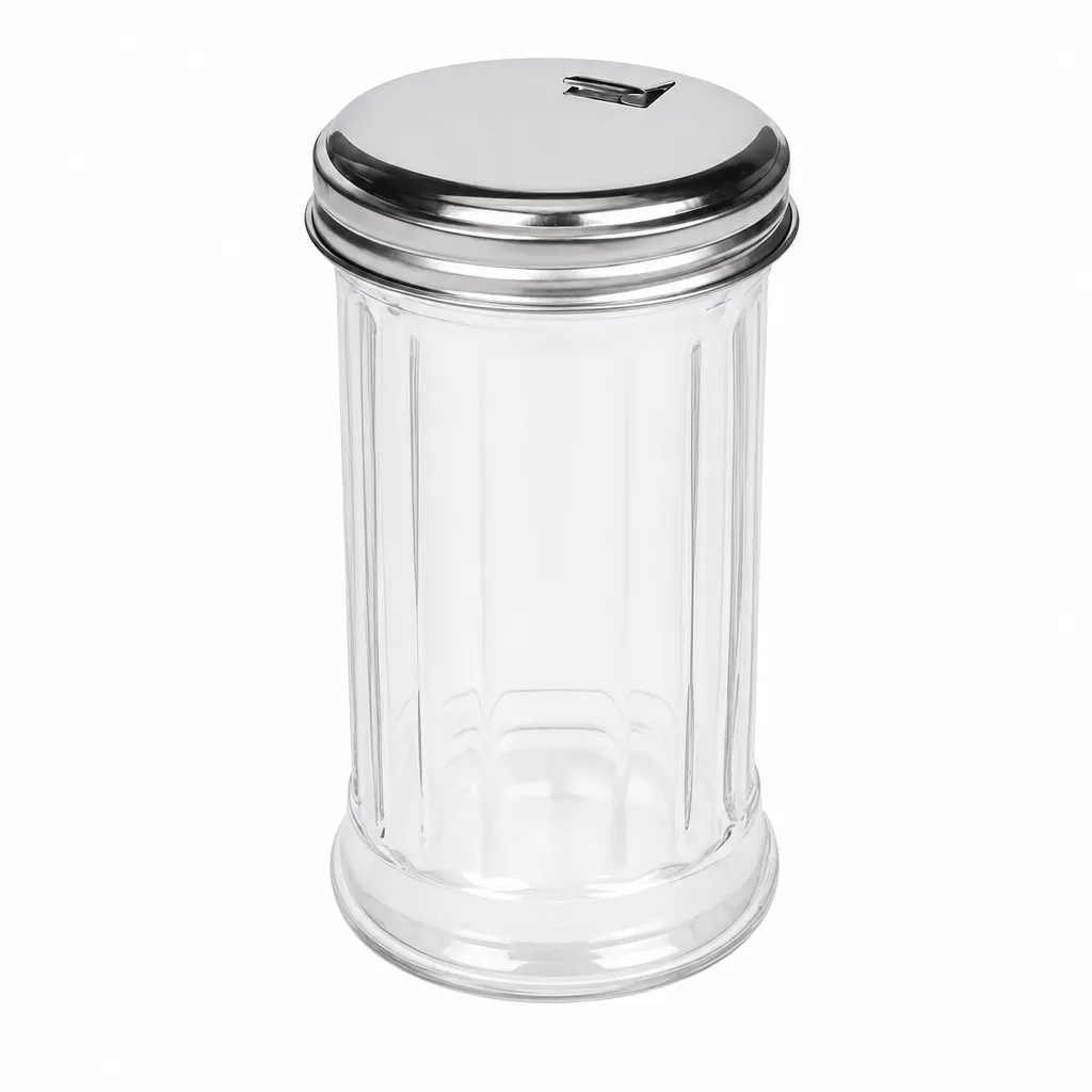 DISPENSADOR PARA AZUCAR DE VIDRIO 7,5 CM BAKERS SECRET