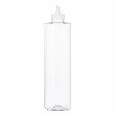 SALSERO JUMBO TRANSPARENTE DE PLASTICO 500 ML ALFA HOGAR