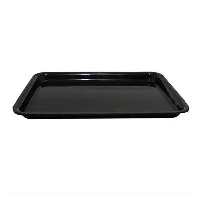 BANDEJA PLASTICA DE FIBRA NEGRA RECTANGULAR 44X34 CM ALFAHOGAR