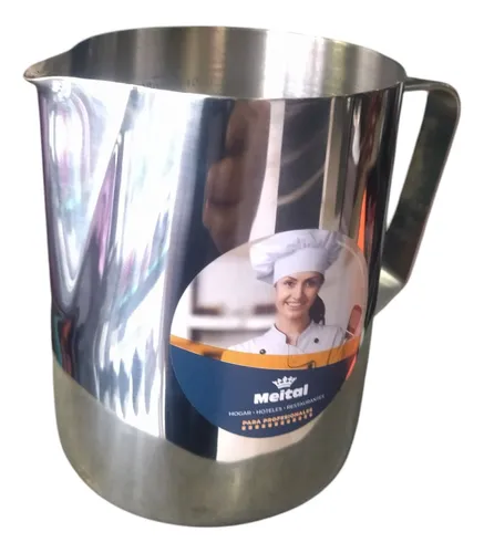JARRA DE ACERO INOXIDABLE CON MANGO 900ML 32OZ MEITAL