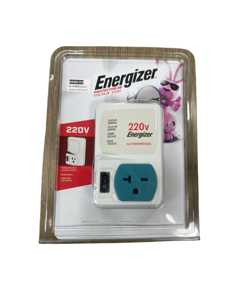 PROTECTOR DE VOLTAJE 220 V ENERGIZER