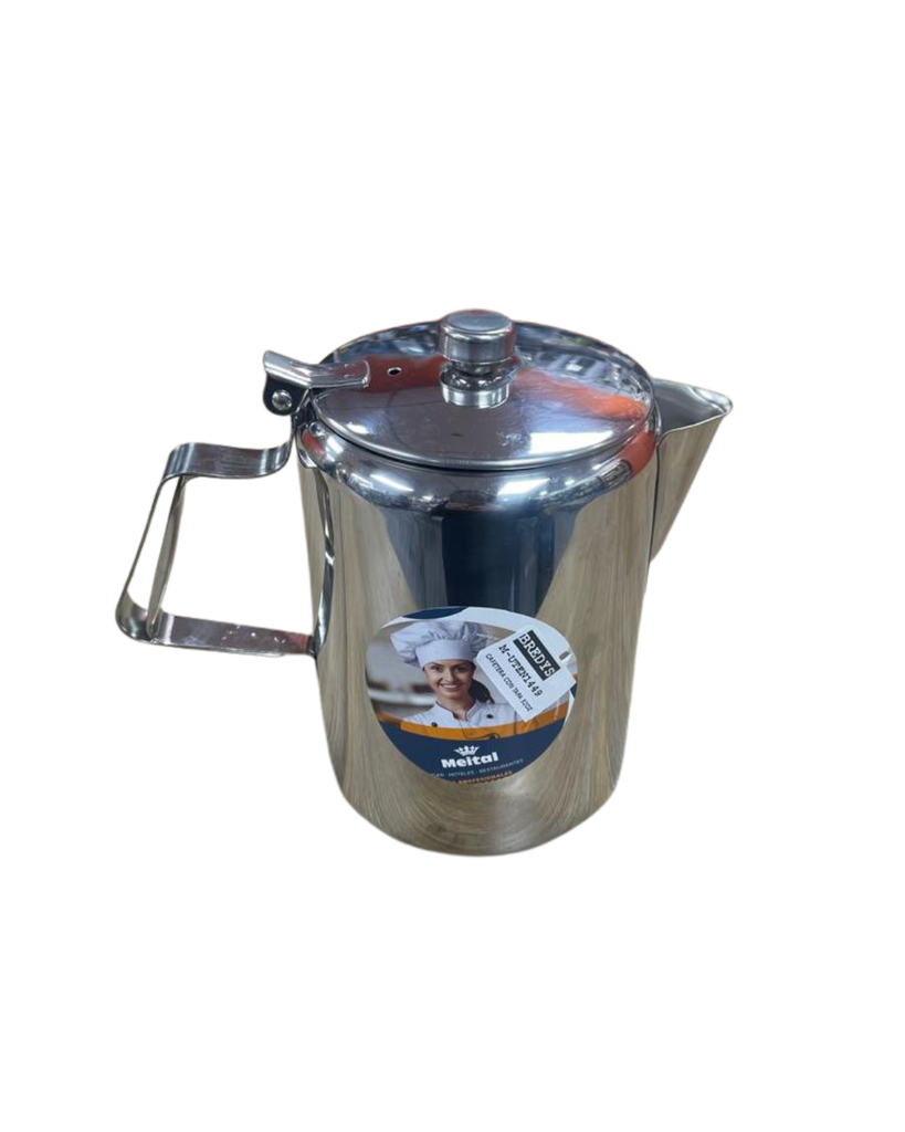 CAFETERA CON TAPA 32 ONZAS A INOXIDABLE MEITAL