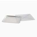 KIT DE BANDEJA REJILLA PARA HORNEAR 45X33 MARCA LEM