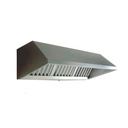 CAMPANA TIPO CACHUCHA 122X50X100 CON FILTRO STEEL SOLUTION
