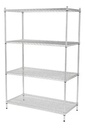 ESTANTE 4 ENTREPAÑO AC 192X106X46