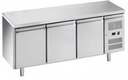 MESA REFRIGERADA DE TRABAJO 3 PUERTAS SENZANI