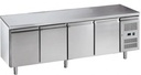 MESA REFRIGERADA DE TRABAJO 4 PUERTAS SENZANI