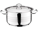 OLLA CON TAPA ACERO INOXIDABLE 34X23 ARIAN