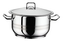 OLLA CON TAPA ACERO INOXIDABLE 18X10 HDA GASTRO HASCEVHER
