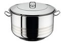OLLA CON TAPA ACERO INOXIDABLE 45X30 HDA HASCEVHER