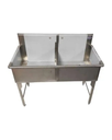 FREGADE 2 PONCHERA 1 40 ACERO INOXIDABLE PIMAK