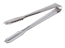 PINZA HIELO ACERO INOXIDABLE 18 CMS